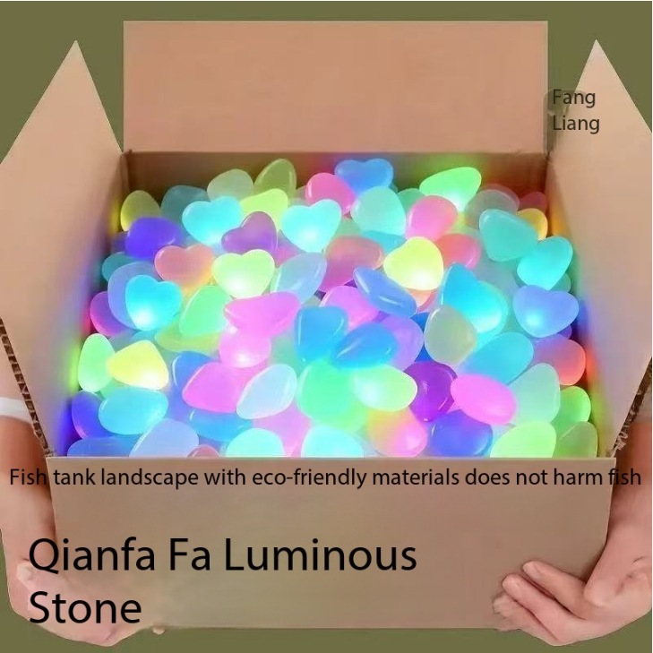 Fish Tank Gravel - 1CM 100 stuks Kleur Gans Steen