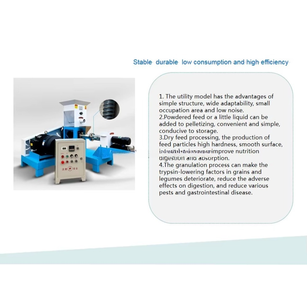 Fish Food - Drijvende visvoerfabriek pellet-extrudermachine, drijvende voerpellet huisdierenvoer-extruder