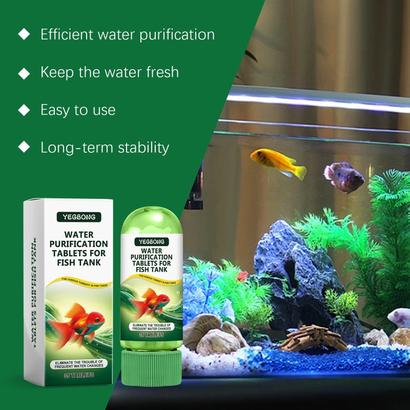 Aquarium Fish Keeping - Waterzuiveringstabletten voor aquariums Efficiënt fris houden