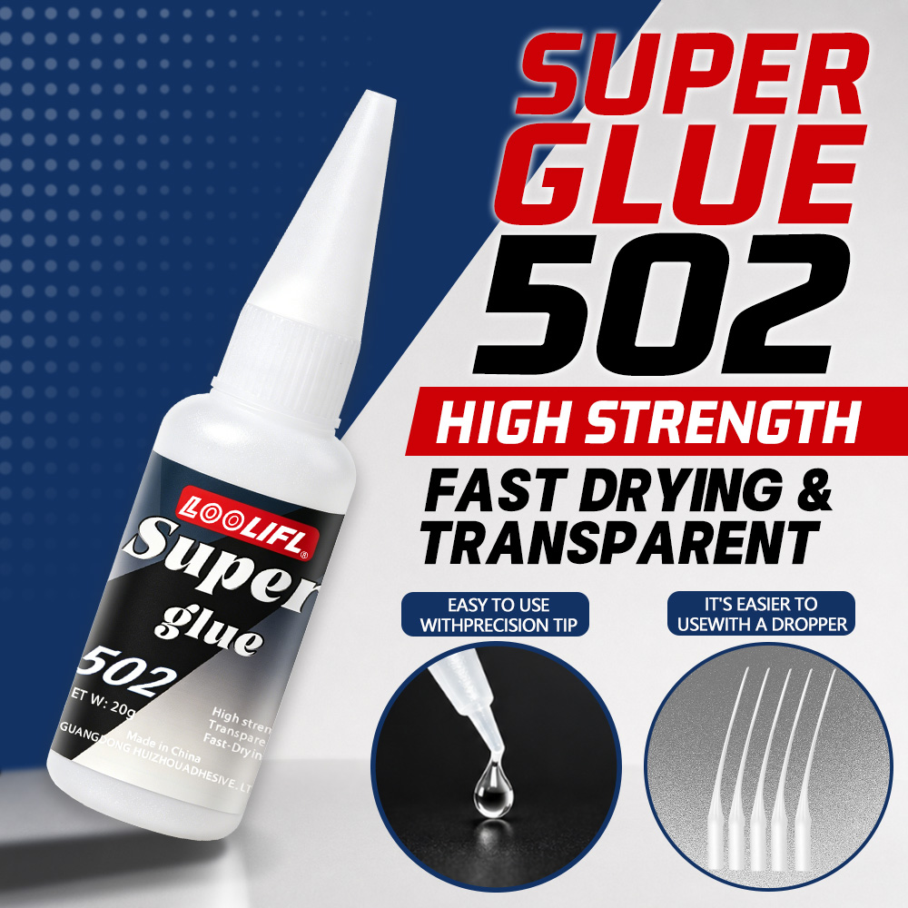 Fish Food - Loolifl-502-20Ml Instant transparante cyanoacrylaatlijm met gemiddelde