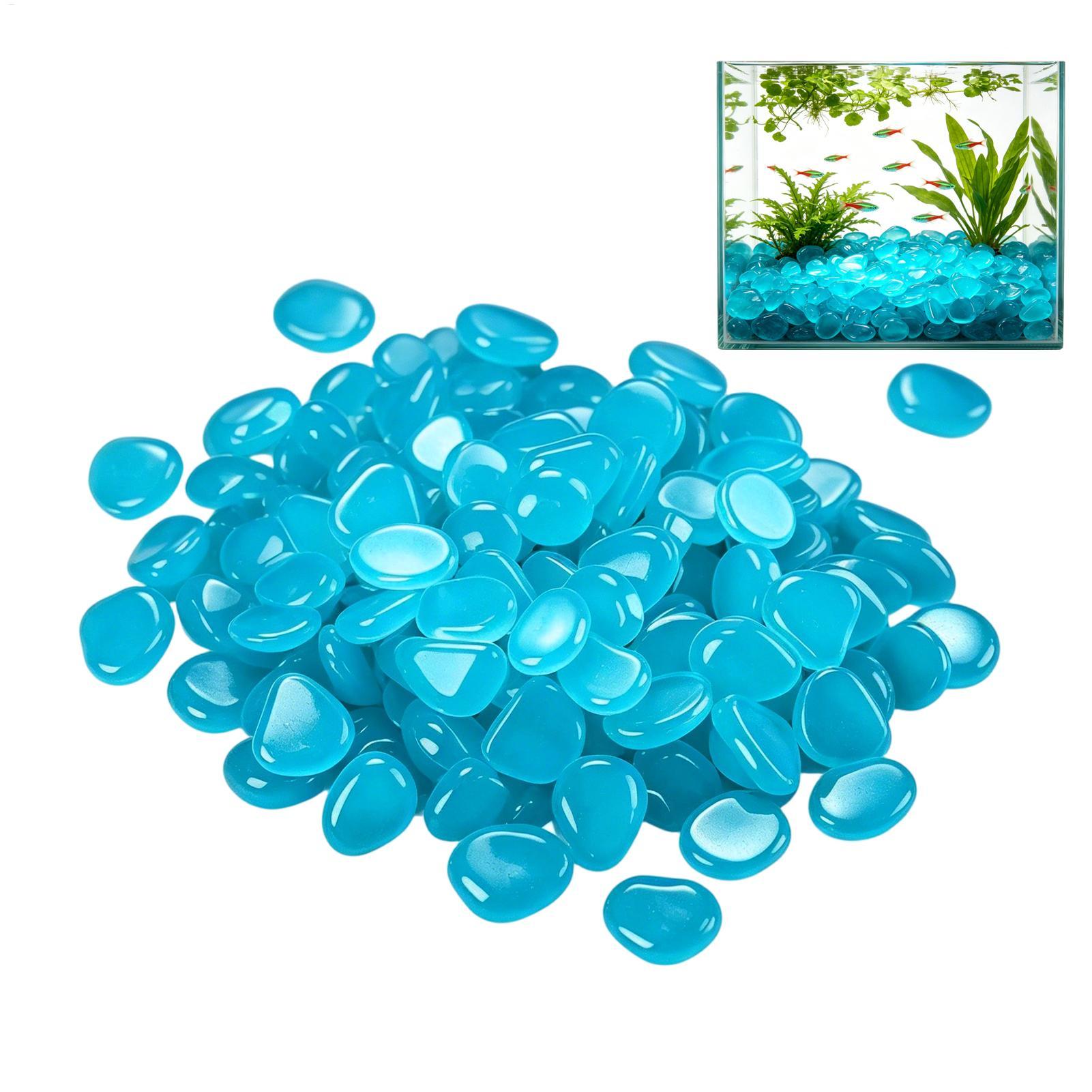Fish Tank Gravel - 300 Stuks Lichtgevende Rock Stone Hars