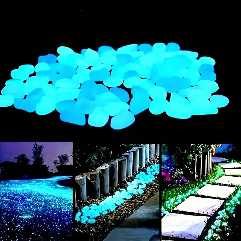 Aquarium Light - Lichtgevende kiezels Nachtlampje Stenen Aquarium Landschapsarchitectuur