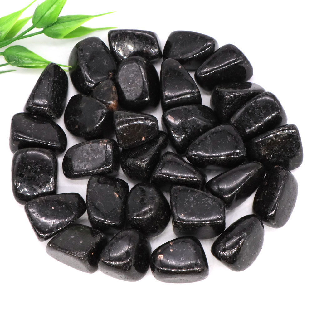 Fish Tank Gravel - Natuurlijke Nuumite Grind Specimen Onregelmatige Tuimelde