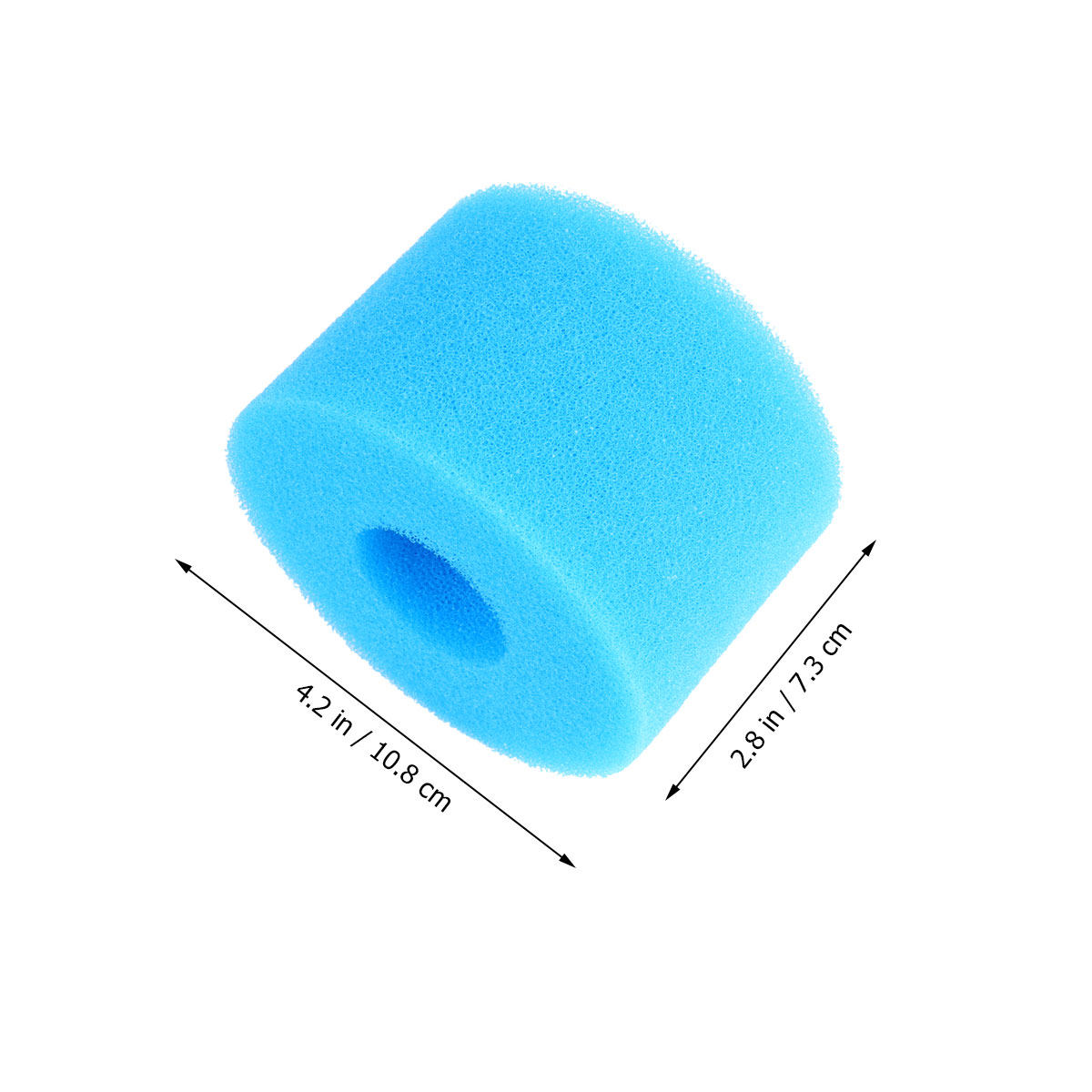 4 stuks blauwe filtersponsen i - Fish Tank Filter recensie en prijs