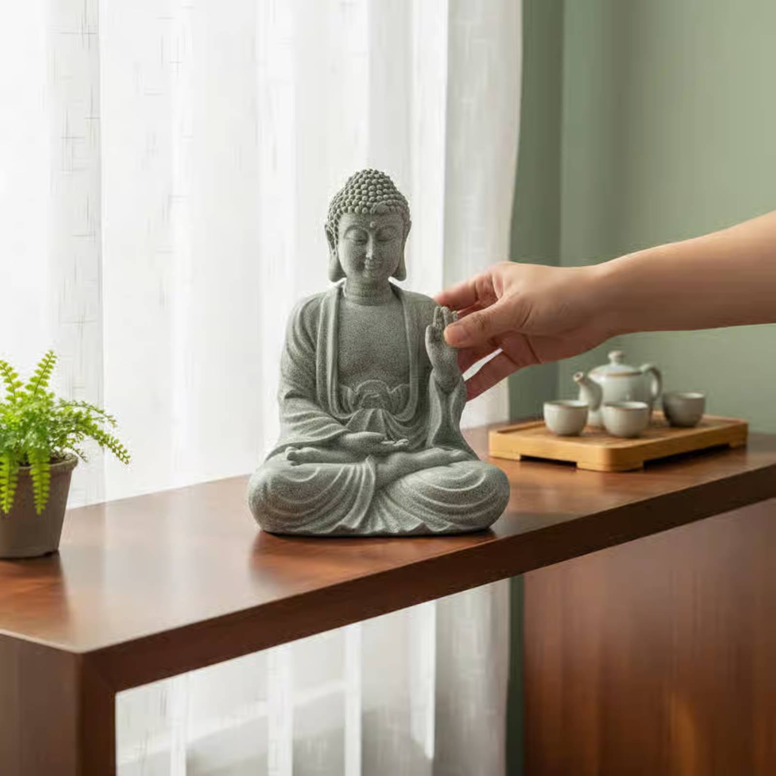 3-delige stenen Boeddha decora - Aquarium Decor recensie en prijs
