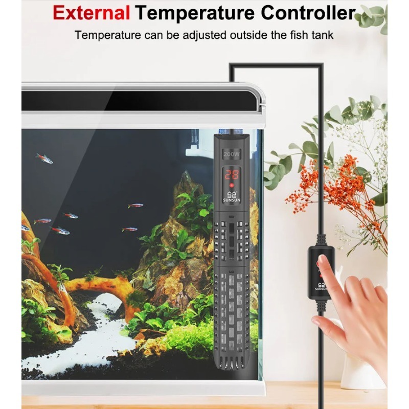 Aquarium onderwaterverwarmer A - Fish Tank Heater recensie en prijs