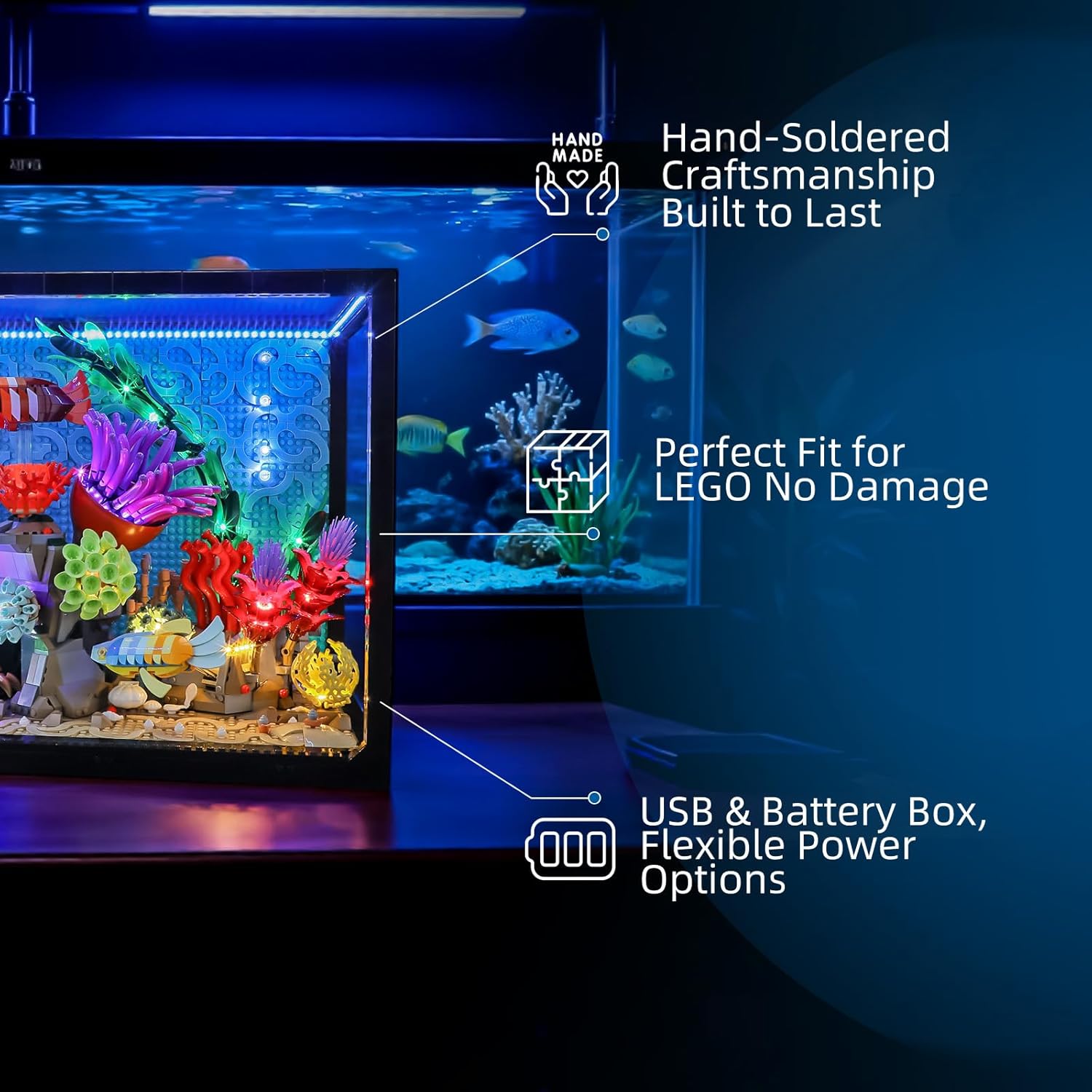 Hprosper LED-licht voor lego 1 - Aquarium Light recensie en prijs