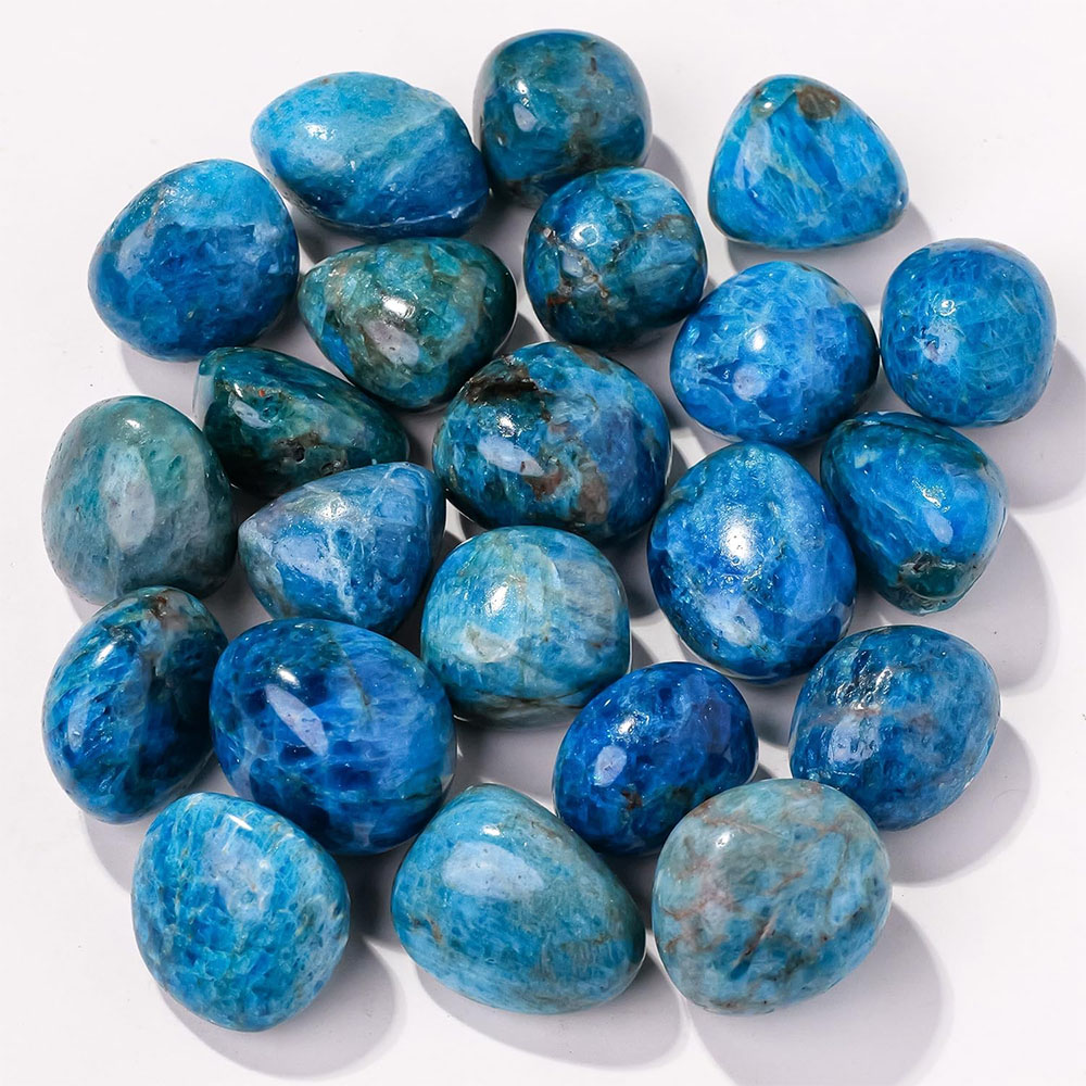 Natuurlijke blauwe apatiet kwa - Fish Tank Gravel recensie en prijs