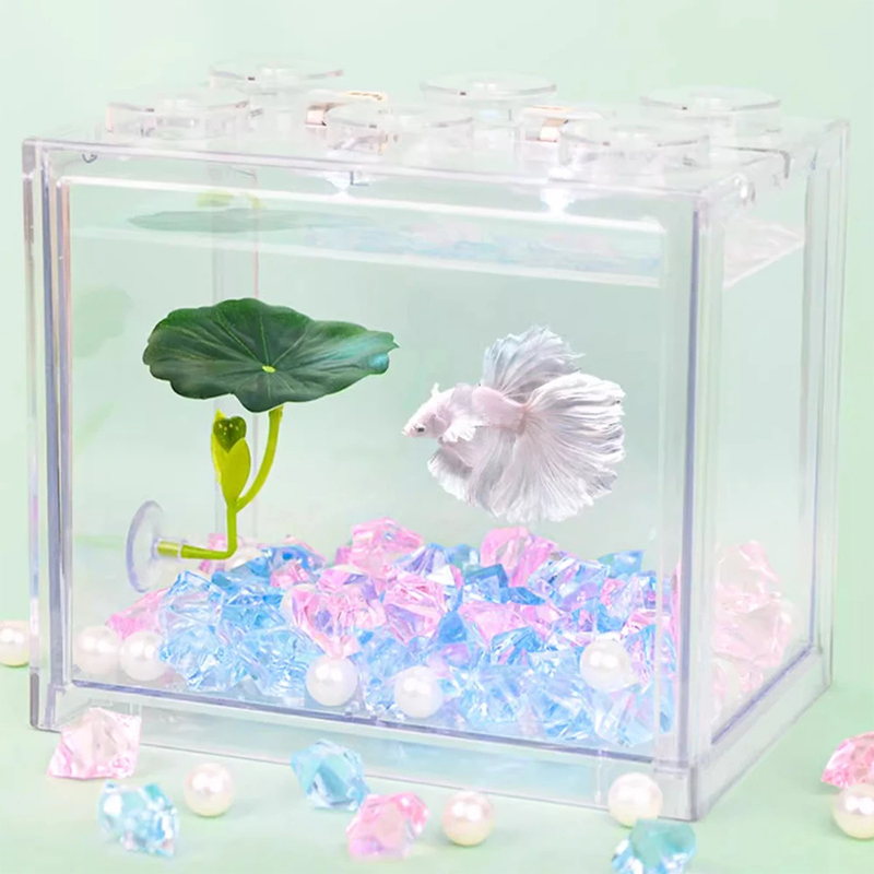 (Ce14)1/5PC Groene bladhangmat - Aquarium Fish Betta recensie en prijs