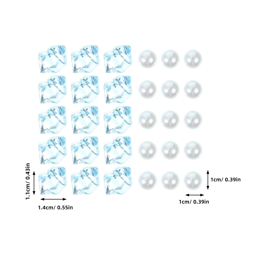 1 set blauwe, gebroken plastic - Aquarium Decor recensie en prijs